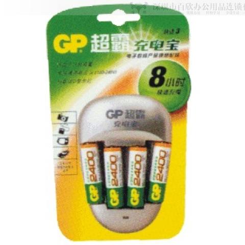 GP超霸 充电宝 带4节5号2400毫安电池 PB27GW240-L4-6