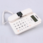 中诺 G072 来电显示电话机 带摇头翻屏 黑色白色颜色随机发-2