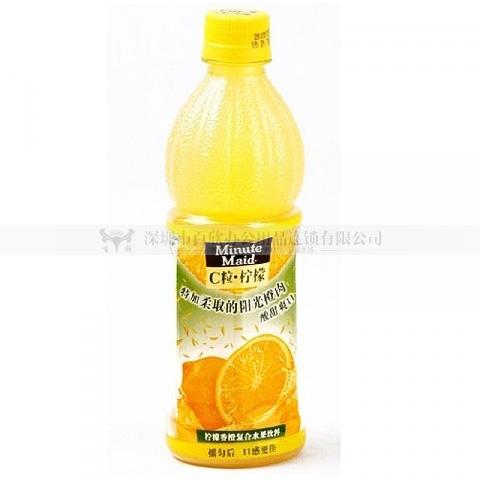 美汁源C粒柠檬 420ML*12瓶-6