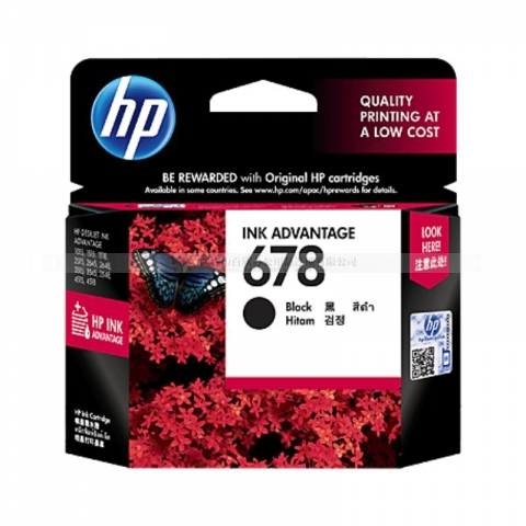 惠普HP 678墨盒（黑色）（适用HP Deskjet 25...