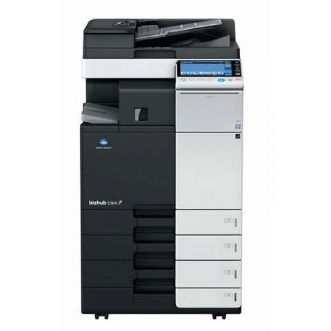 柯尼卡美能达彩色复印机C308（主机+双面送稿器+网卡+双面器+工作台）-6