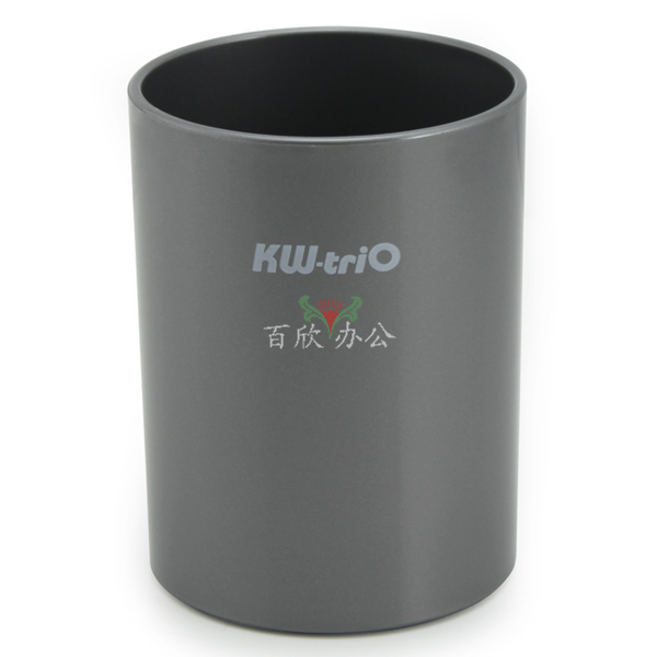 可得优(KW-triO) 圆形塑料笔筒 BT-04-1