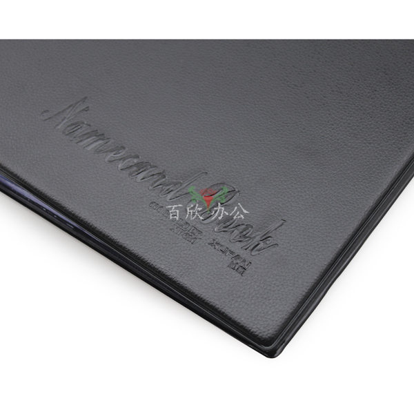 旭帆商务活页名片册XF600 600卡 二段十格 4孔D型夹-2