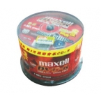 万胜(maxell) 一次性刻录光碟DVD-R 50片桶装-1