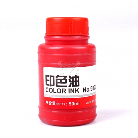 得力9872印油(红色) 50ml-6