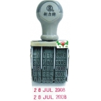 新力牌 英文日期章 D-4 4mm-1