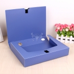 得力5683档案盒2寸(蓝色)-3
