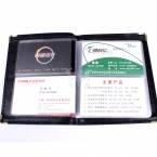金得利牌 软皮名片册NV96 96卡 一段两格-2