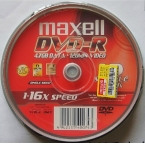 万胜(maxell) 一次刻录光碟光碟 DVD-R 10片装-2