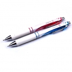 派通速干按键中性笔BLN75SW 白色笔杆 0.5mm-2