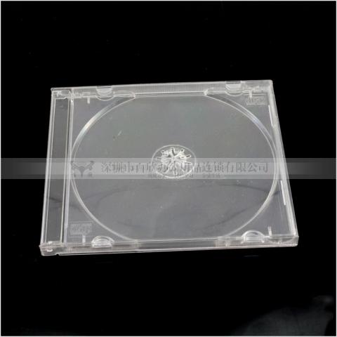 透明硬壳CD盒 单面