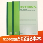 HOTROCK 何如笔记本 A5软抄本 50页记事本 N1050 渡边胶装笔记本-3