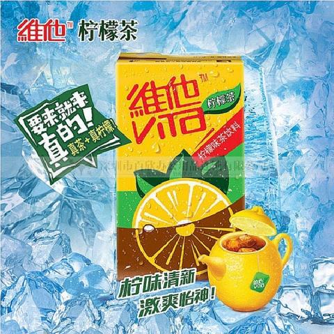 维他奶柠檬茶 250ml*24瓶-6