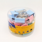 可得优彩色长尾夹（32mm）DC-32j24 24个装-2
