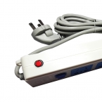 公牛6位1开单排插座3米线2500W-3