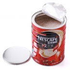 Nestle雀巢原味咖啡1+2铁罐装1.2kg 约80杯-4