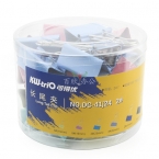 KW(可得优) 彩色长尾夹（41mm）DC-41j24 24个装-1