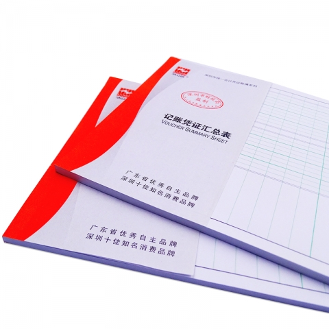 浩立信记帐凭证汇总表/（需整包订购）