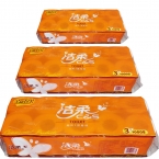 洁柔商用卷纸JJ154-01 三层 100g/6条/60卷装-1