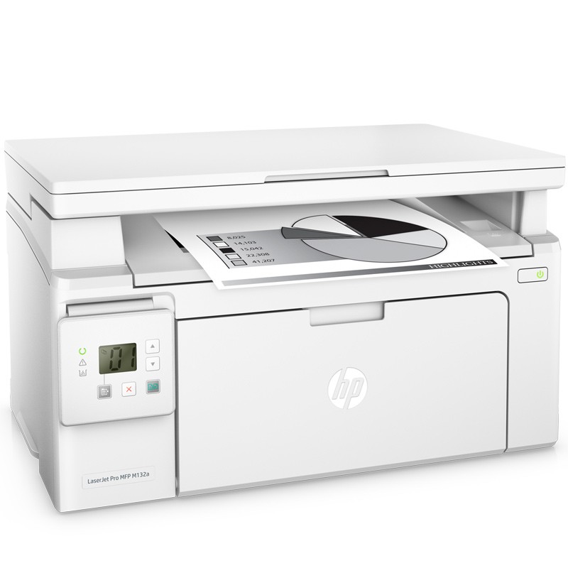 惠普HP Laserjer PRO MFP M132A激光一体机_一体机_佰欣办公用品