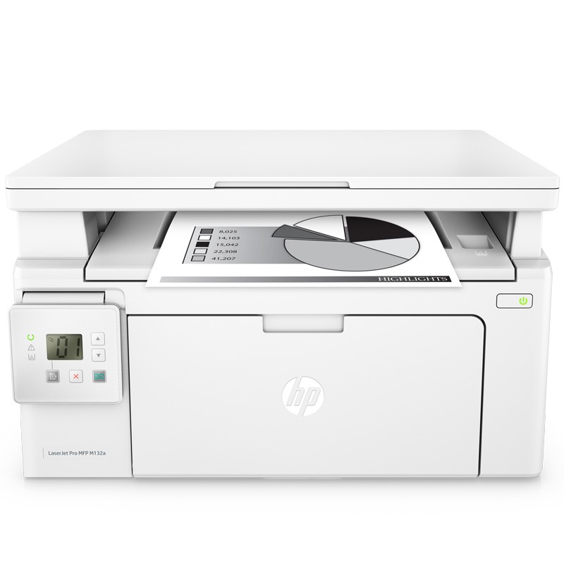 惠普HP Laserjer PRO MFP M132A激光一体机_一体机_佰欣办公用品