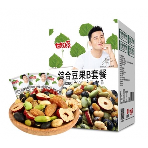 甘源每日坚果礼盒（25g*20包）500g/盒-6