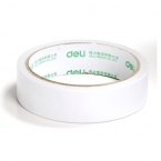 得力30403棉纸双面胶带24mm*10y*80um 12卷/筒-1
