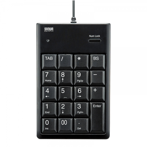 山业USB数字小键盘 NT-16U 黑色