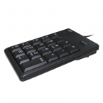 山业USB数字小键盘 NT-16U 黑色-1