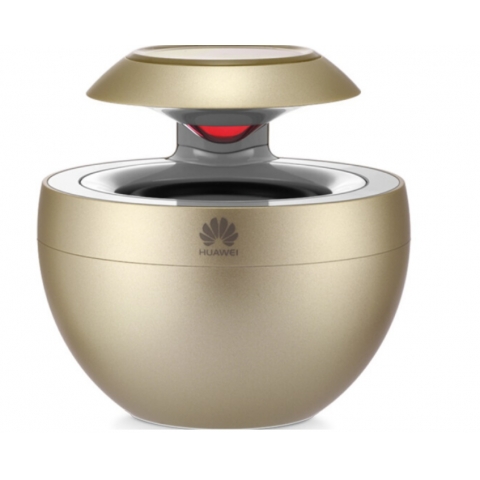 华为（HUAWEI）小天鹅无线蓝牙免提通话音箱 户外便携/迷你随身/家用桌面音箱 香槟金 AM08