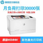 HP M154NW彩色激光打印机（有线+无线网络）-4