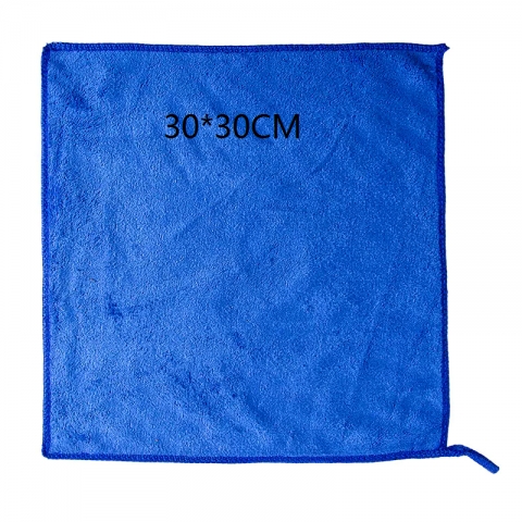 吸水纤维小方巾 30*30cm颜色随机